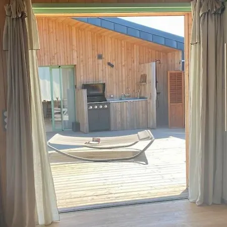 Ferienhaus Pilotis Estuaire Talais